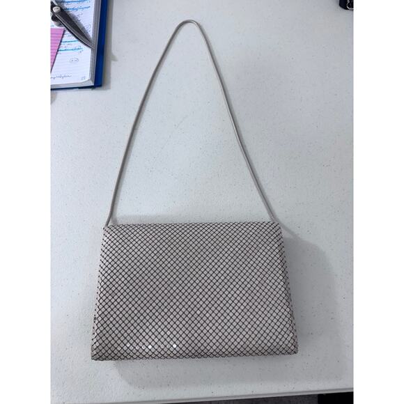 "VUTRUBA" 1960 Vintage Metal Mesh Crossbody Purse Snap Closure Chain Strap Clean - Picture 8 of 9